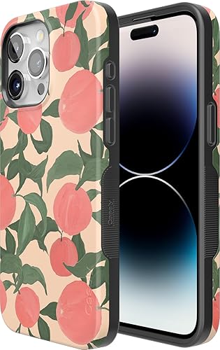 Vista 375 de Casely Funda para iPhone 15 Pro Jardín Secreto Flores mixtas Funda atrevida Compatible con MagSafe y botón de acción Jardín Secreto Floral
