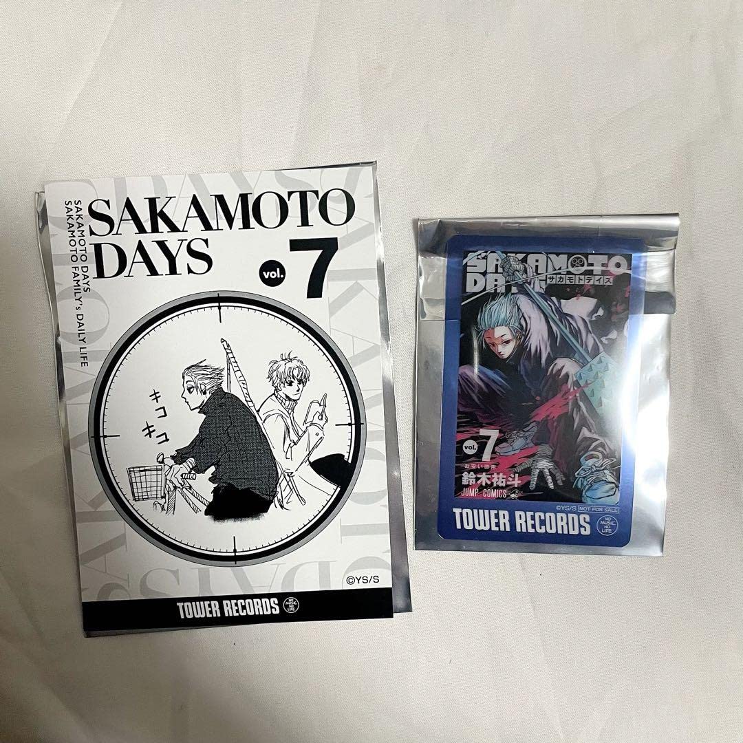 SAKAMOTO DAYS サカモトデイズ タワレコ ブロマイド 楽 原画展