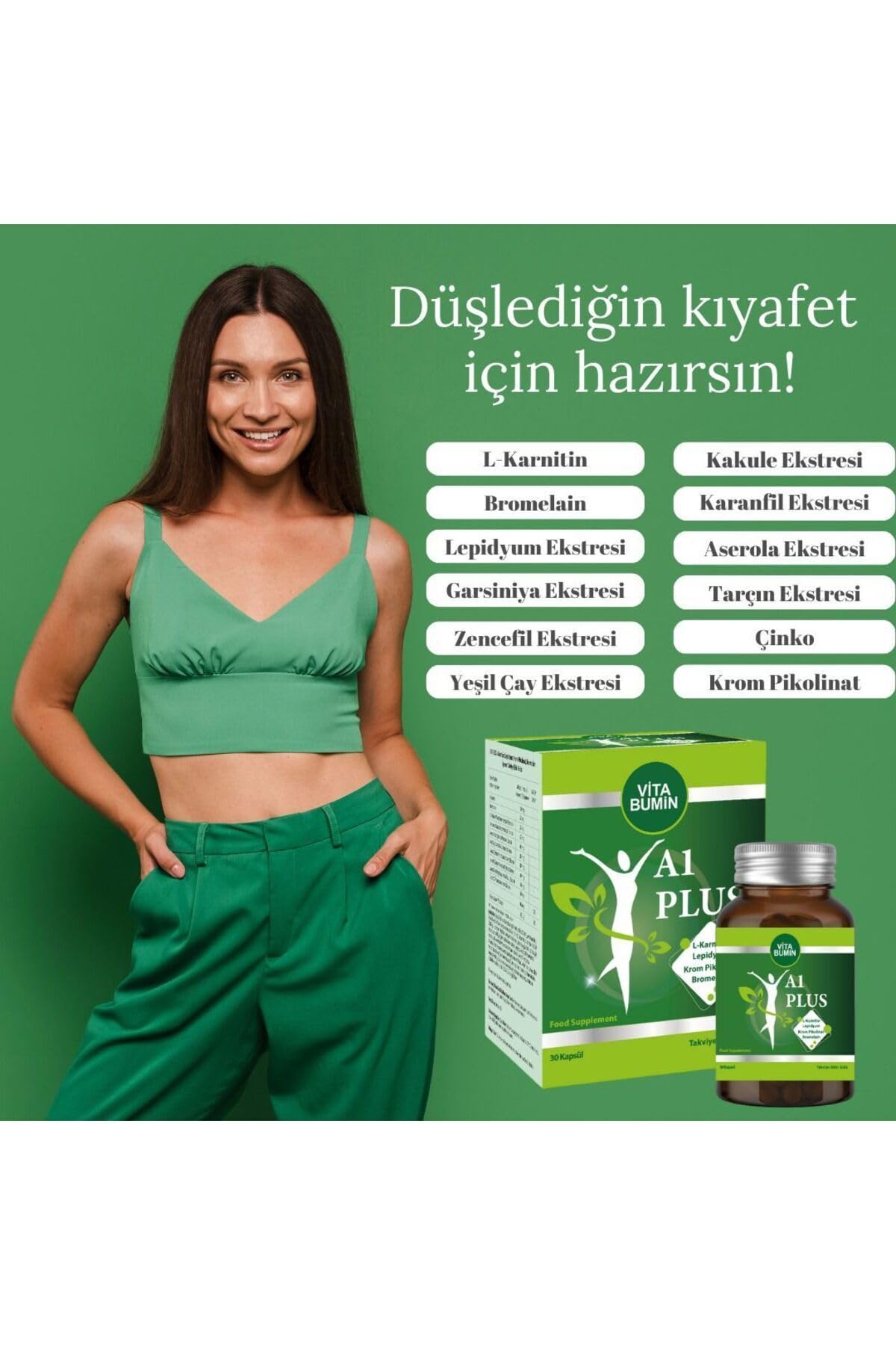 Vitabumin A1 plus L-carnitine Lepidium