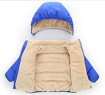 Winterjacke Für Jungen Und Mädchen - Leichte Steppjacke Mit Kapuze Für Kinder Von 3-18 Jahren