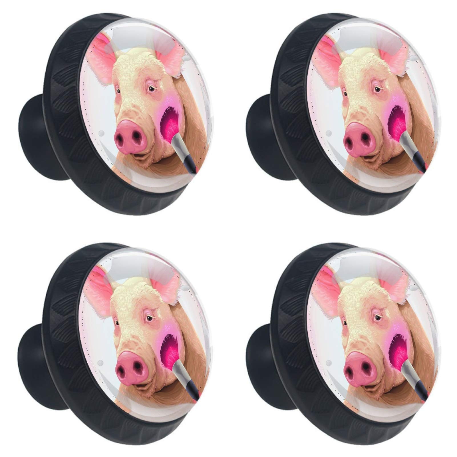 Boutons de placard cochon pour remplacer des poignées de meuble usées