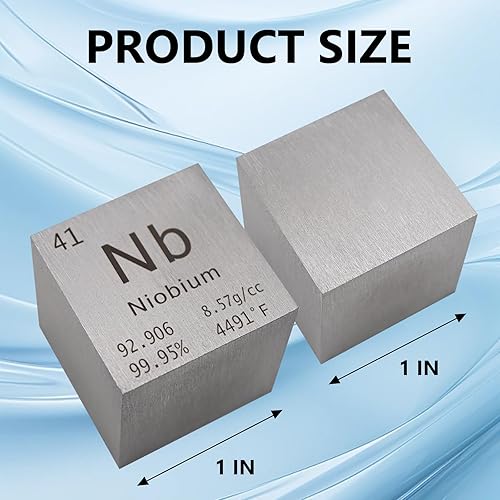 Miniatura 8 de Cubo de molibdeno de metal puro de alta densidad, cubo grabado con láser para colección de elementos, material de laboratorio, tabla periódica de