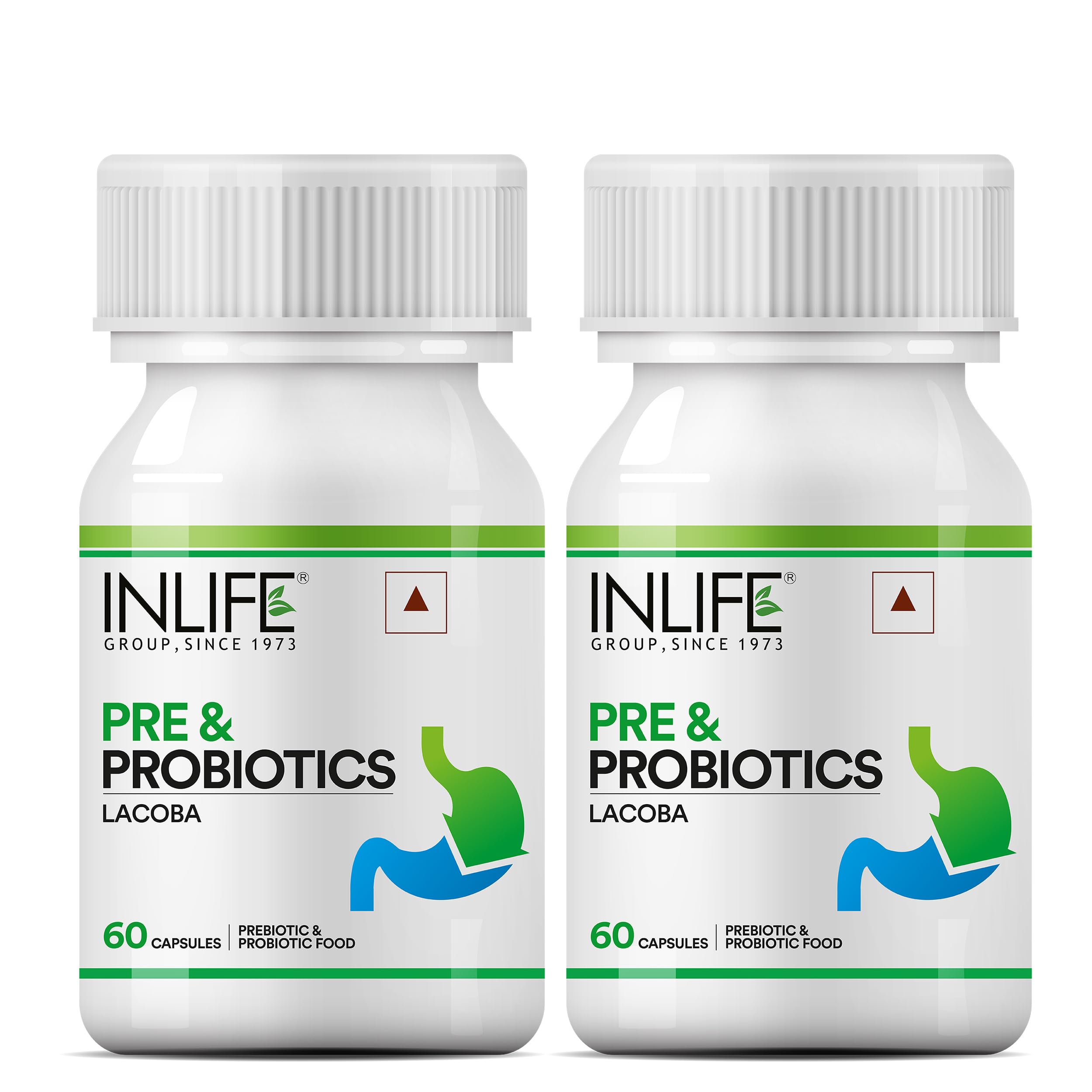 INLIFE Prebiotic and Probiotic Supplement with FOS, 60 Capsules — Amazon image 6