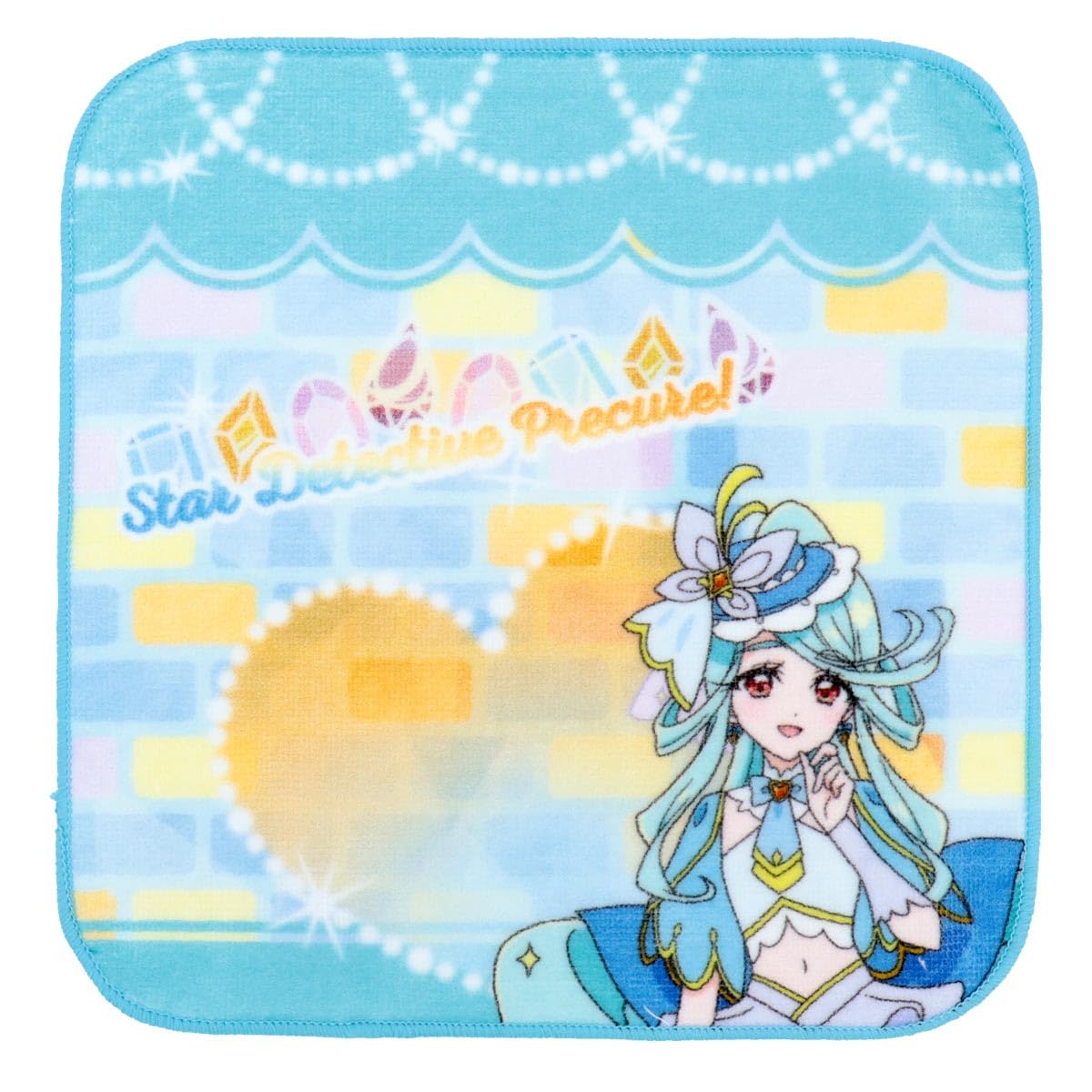 Amazon｜名探偵プリキュア ミニタオル タオルハンカチ 20cm 20×20