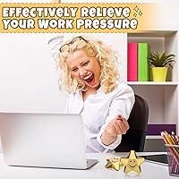 Vista 4 de Deekin 36 bolas de estrés con forma de estrella, mini bolas de espuma, juguetes para aliviar el estrés para adolescentes y adultos, rellenos