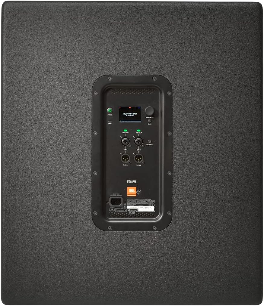 JBL Professional PRX918XLF 18-Inch Powered Subwoofer, Portable PA, 2000 Watt, DSP, Parametric EQ, Bluetooth Low Energy (BLE), and APP Control, Black - Image 6