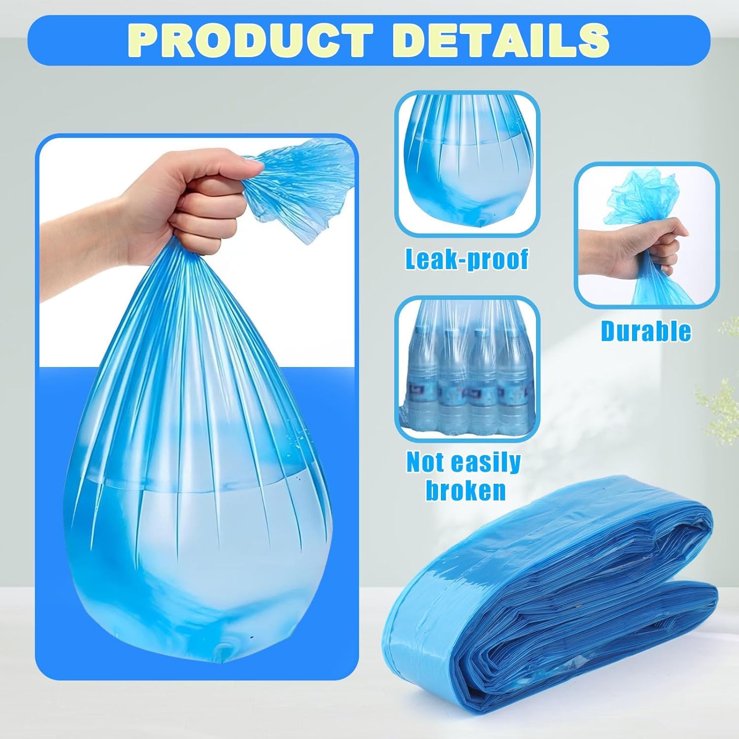 Cartucho de recarga para compatible con Tommee Tippee, Angelcare, LitterLocker, Spross, Littycat Genie Cubo de pañales, bolsa de basura, control de olores para 12 unidades de cubos de pañales
