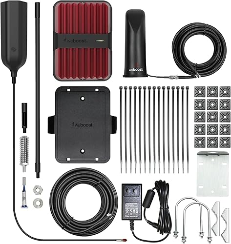 weBoost Drive Reach RV - Kit de refuerzo de señal de teléfono celular | Aumenta 4G LTE y 5G para todos los operadores de EE. UU. - Verizon, AT&T,