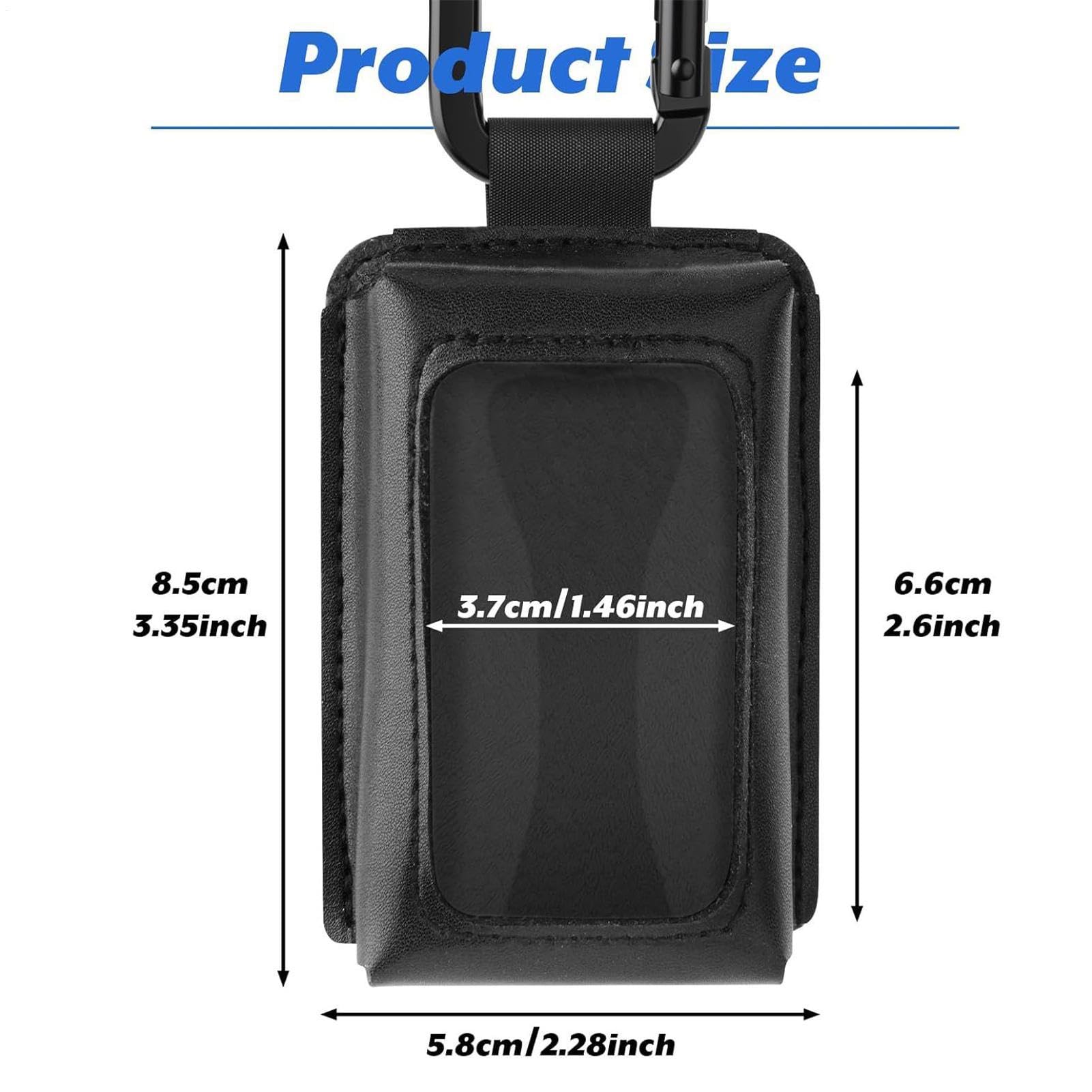 Funda para mando a distancia de garaje | Soporte antiperdido Universal Portátil Ligero - Carcasa Abrepuerta Garaje Para Exterior Coche Casa Portal Trabajo Aparcamiento