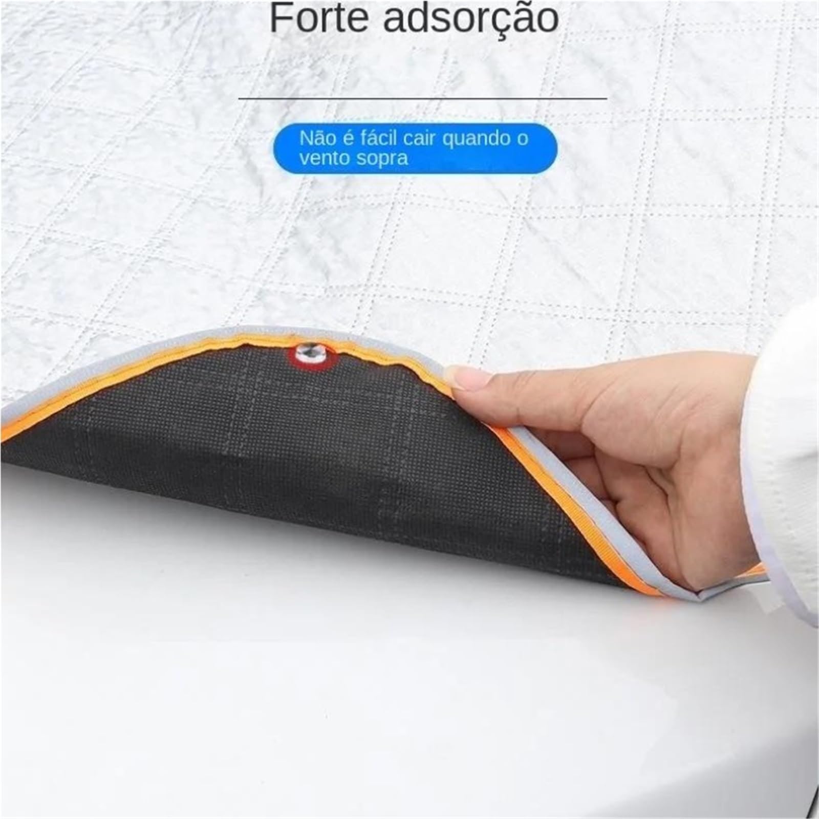 Copertura Parabrezza per Neve E Ghiaccio Copertura Parasole Parabrezza per Auto Protezione Parasole per Neve Parabrezza Anteriore Magnetico