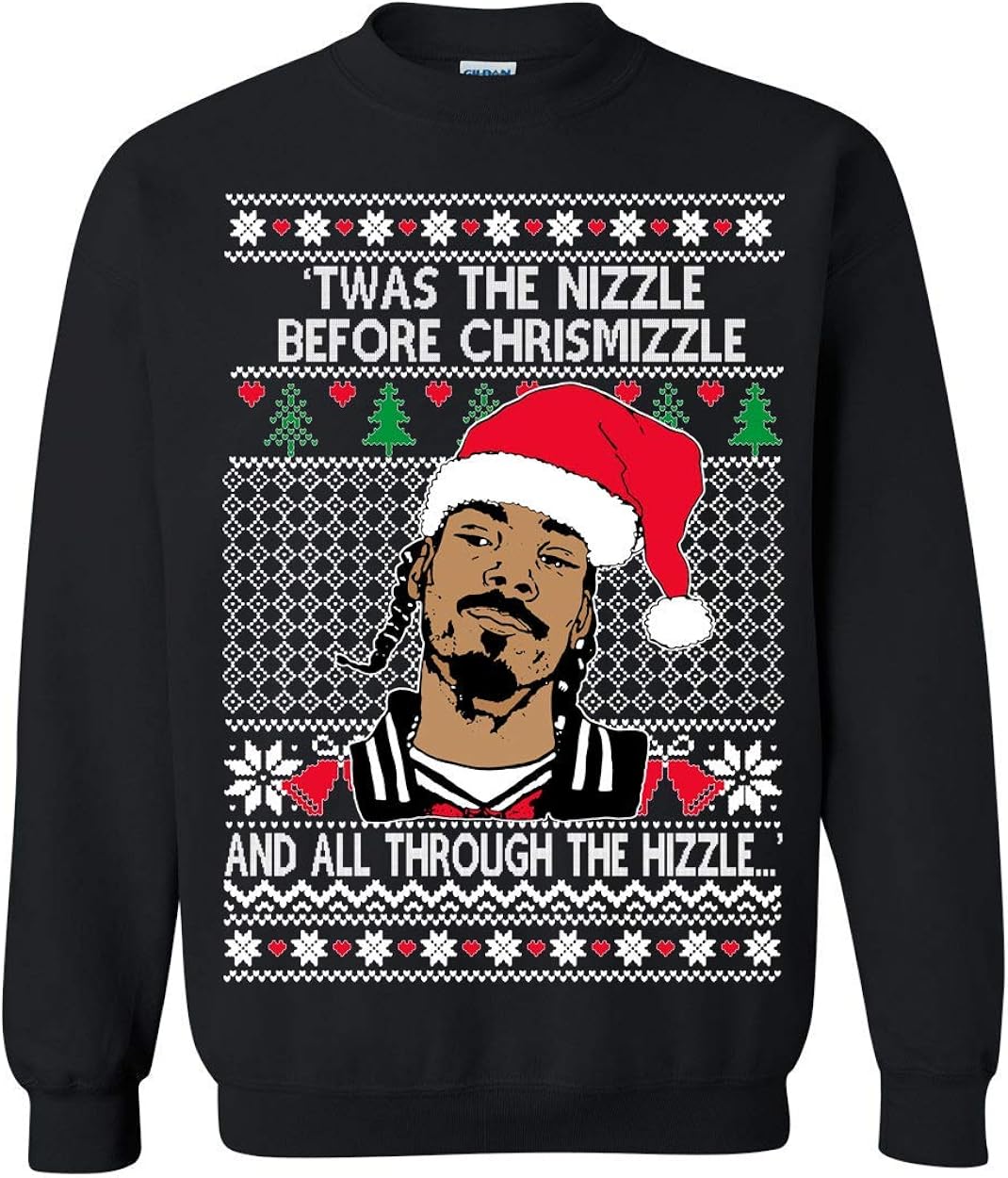 Ugly Christmas Sweater Snoop Twas 
