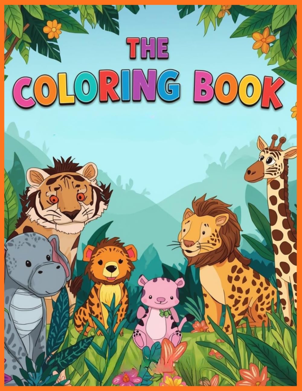Animali da Colorare - Coloring Book per Bambini: Un divertente libro da colorare con tanti animali facili da colorare! Perfetto per stimolare la ... animali. Ideale per momenti di gioco, relax