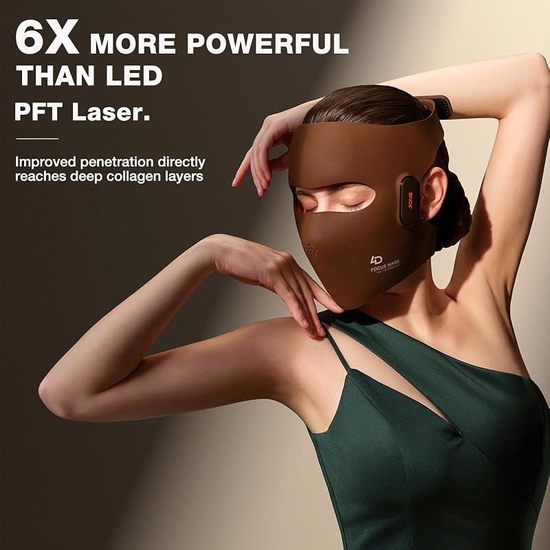 JOVS 4D Laser Light Therapy Mask, FPT 6x Power, 4 Wavelengths Anti-Aging image 2