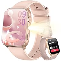 Blackview Smartwatch Uomo Donna, Effettua e Rispondi alle Chiamate,1,91'' Orologio