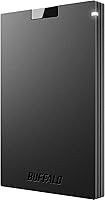 Buffalo SSD-PG 1TB External SSD for PS5/PS4/PC/Mac - USB 3.2 USB-C/A Shockproof Portable Drive