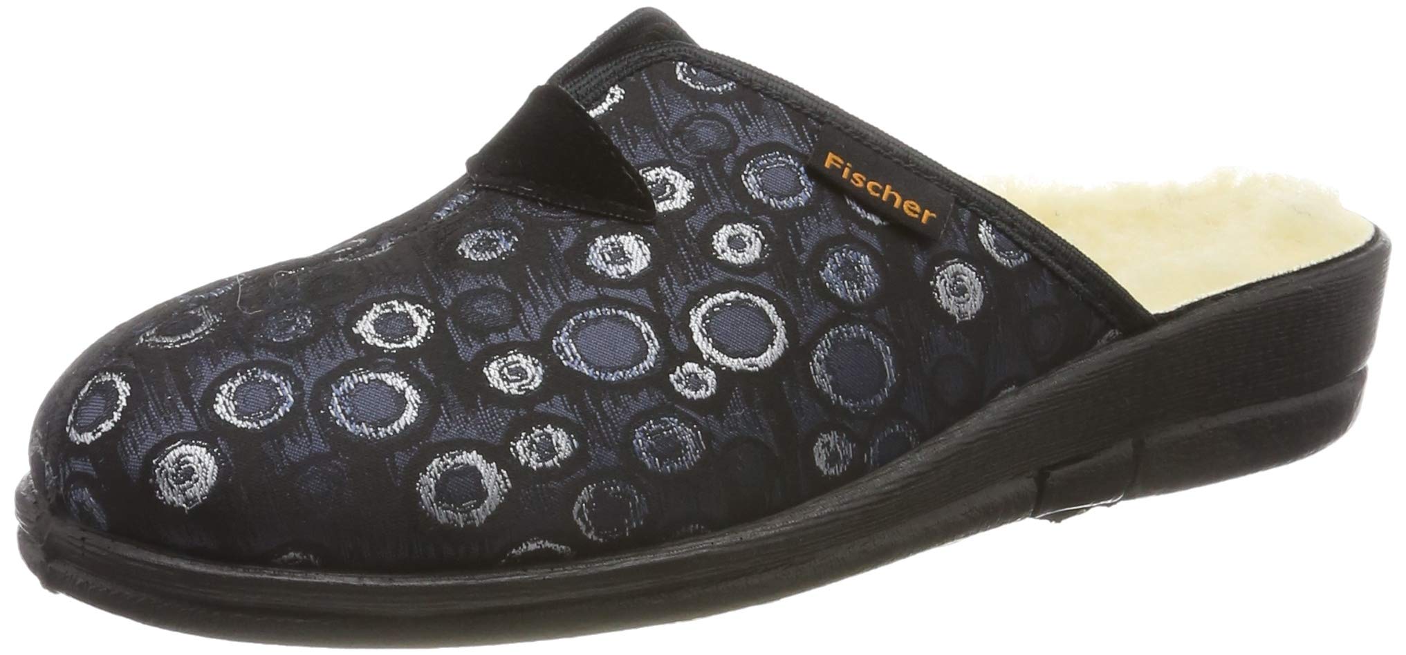 Fischer Dora Women’s Open-Back Slippers, Grey (Grau 666), 7 UK (40 EU)