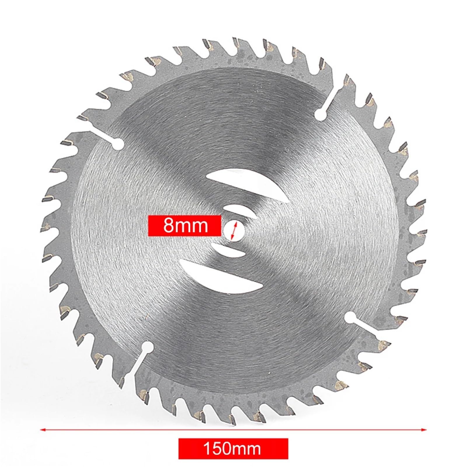 Cabezal de Corte de césped, Cuchilla de 40 Dientes, Disco Cortador de Cepillo de Madera, Herramienta, 1 Unidad(3PCS)