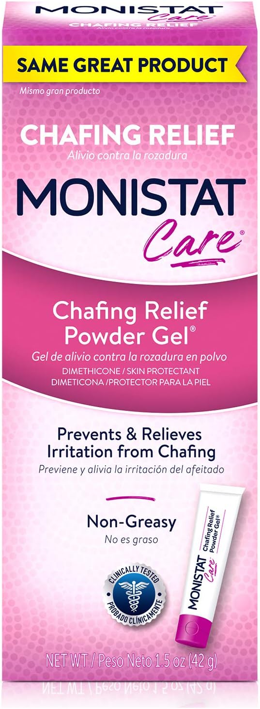 MONISTAT Care Chafing Relief Powder Gel, Anti-Chafe Protection