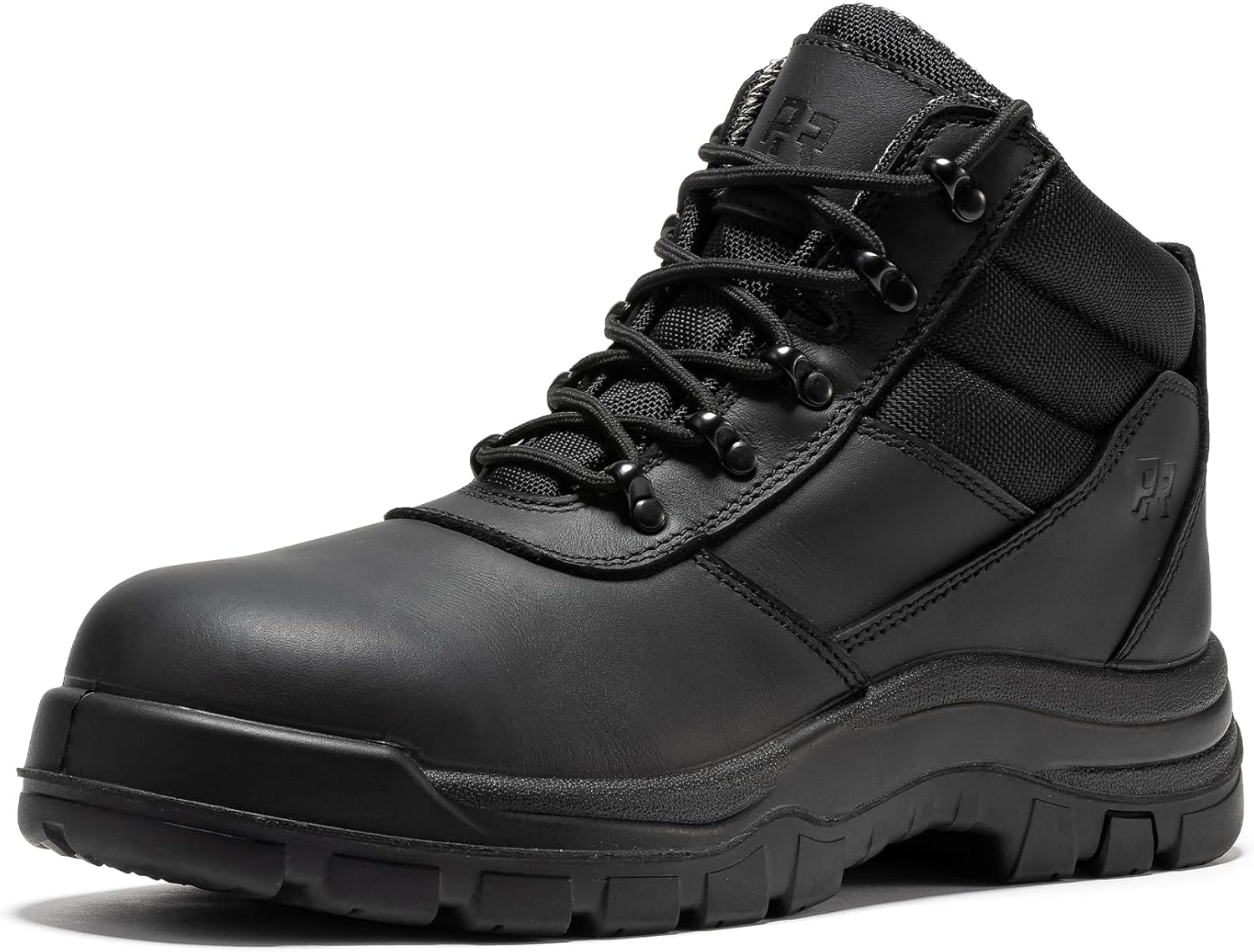 ROCKROOSTER 5 Inch Wheat Oxford Work Boots for men, Composite Toe ASTM F2413-18, EH, Slip Resistant, Side Zipper, EE Wide, Coolmax Comfort, Nubuck Leather Rubber Outsole