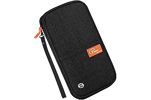 3 Passport Holder with RFID Blocking Waterproof Wallet