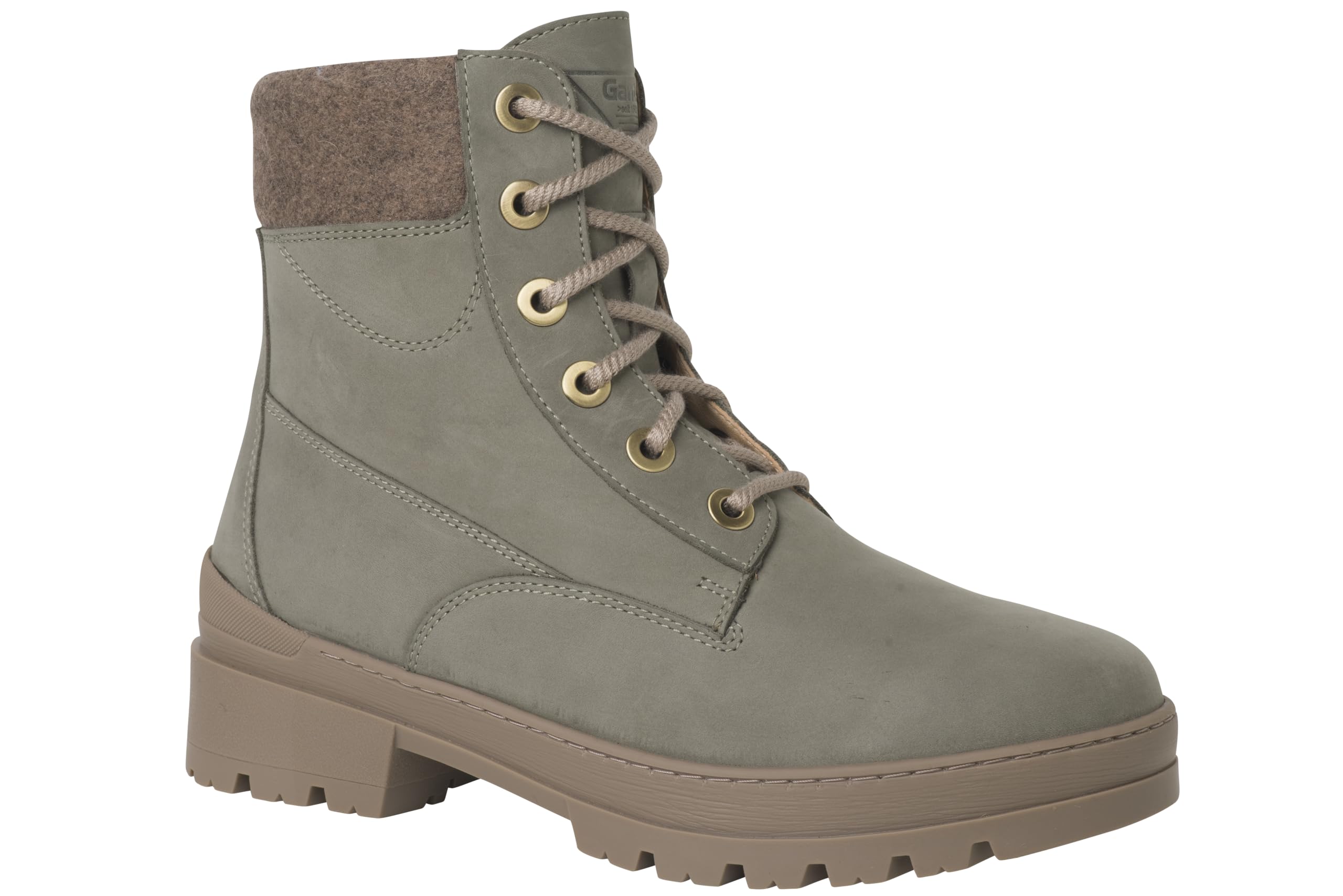Ganter Women's Gela Fashion Boots, khaki, 7 UK
