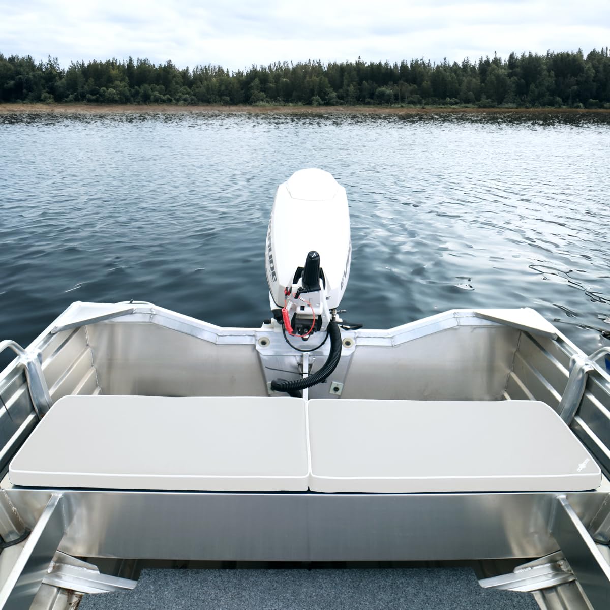 Boat Bench/Seat Cushions PVC White (Length 71