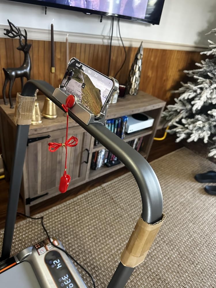 Foldable Treadmill with 10% Incline,  3.5HP Low Noise Walking Pad Treadmill with Handle Bar