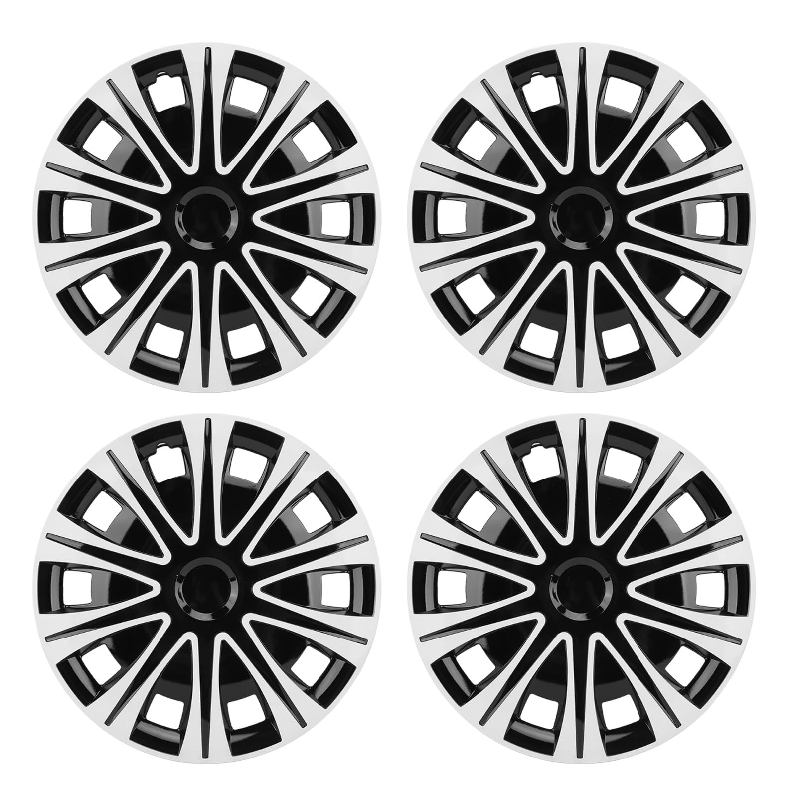 Pokrywy Kołków, 4PCS 17 -calowe Okładki Kołpakowe Warstwy Anty -warstwowe, Snap on Wheel Contain Caps Ochrony Obręczy Wymień do Tranzytowych połączeń,Akcesoria Zewnętrzne Samochodu