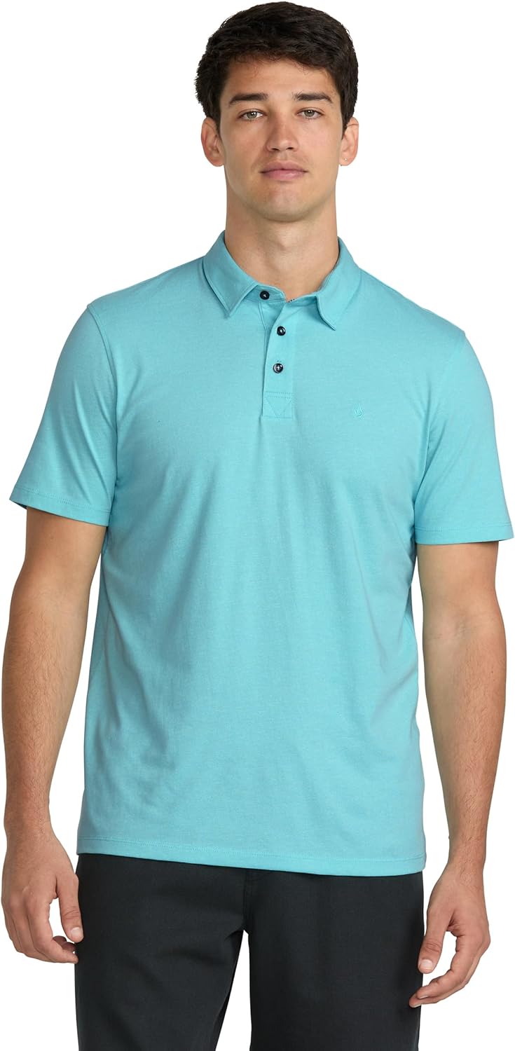 Volcom Men's Wowzer Modern Fit Short Sleeve Polo Shirt - Image 6