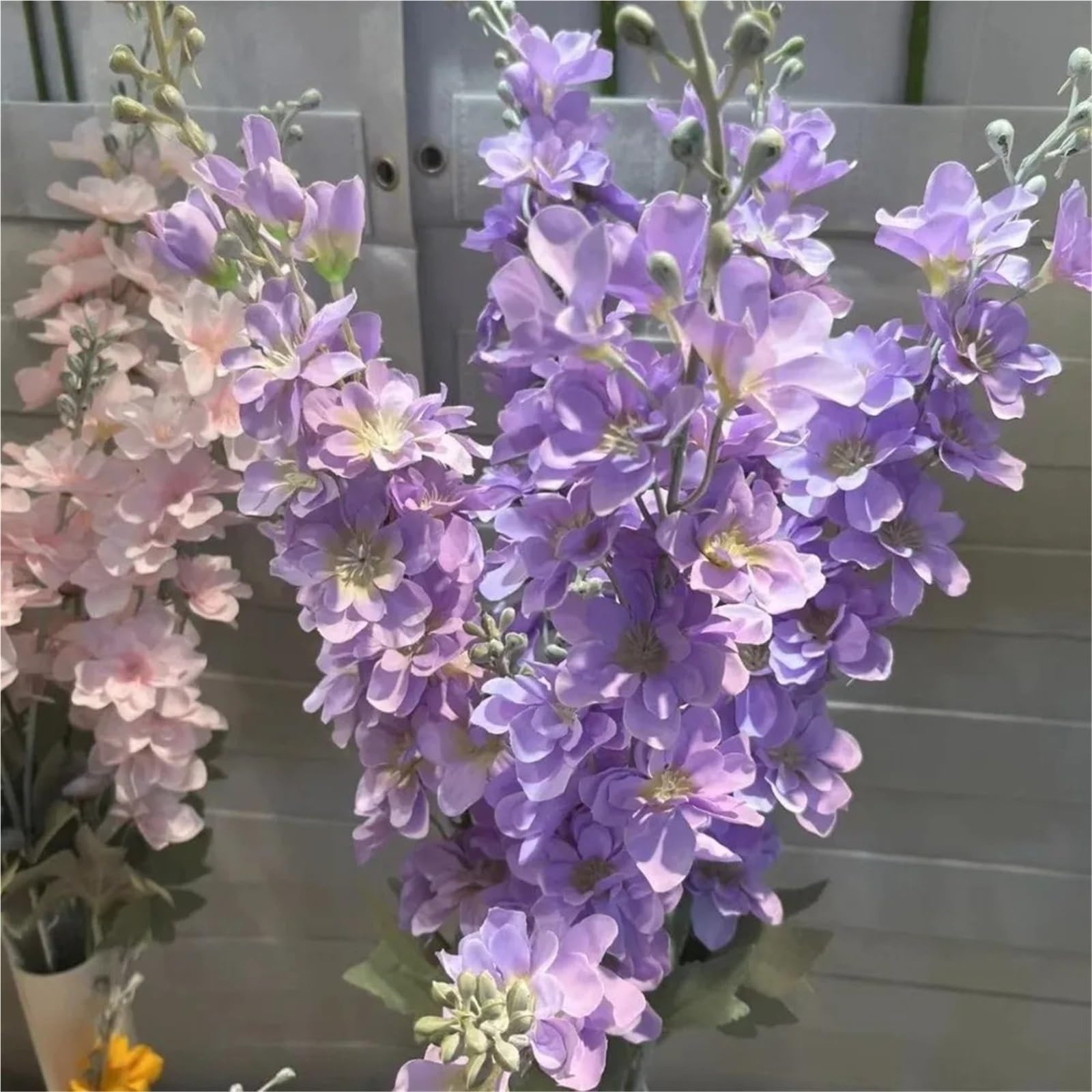 Künstliche Delphinium Künstliche Delphiniumblumen aus Seide
