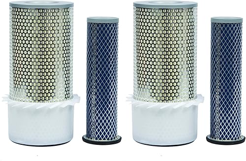 Juego de 2 filtros de aire interior exterior 6598362 6598492 P181052 P123160 para cargadores Bobcat 641 643 645 741 743 751 753 763 773 7753 843 853
