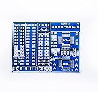 Vista 1 de Junta de práctica de soldadura de componentes Kit de soldadura de bricolaje
