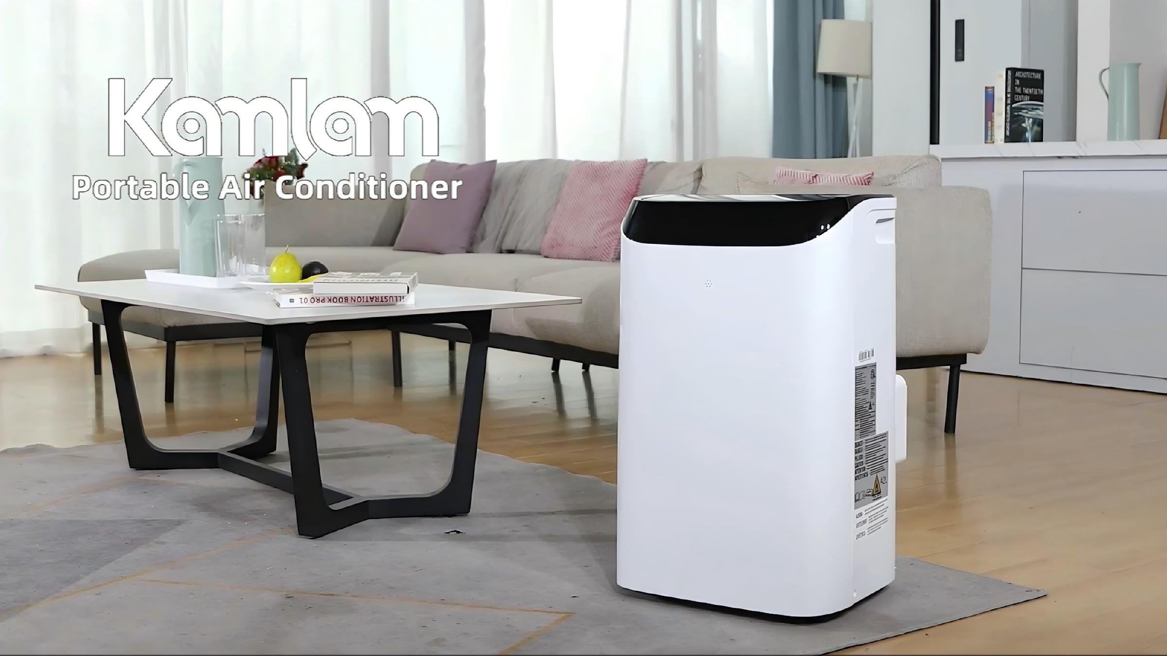 Image of 14000 BTU Portable Air Conditioners, Cools Up to 700 Sq.Ft, Free standing AC Unit, Cooling, Dehumidifier, Fan, Sleep Mode, Remote Control & Installation Kit, White