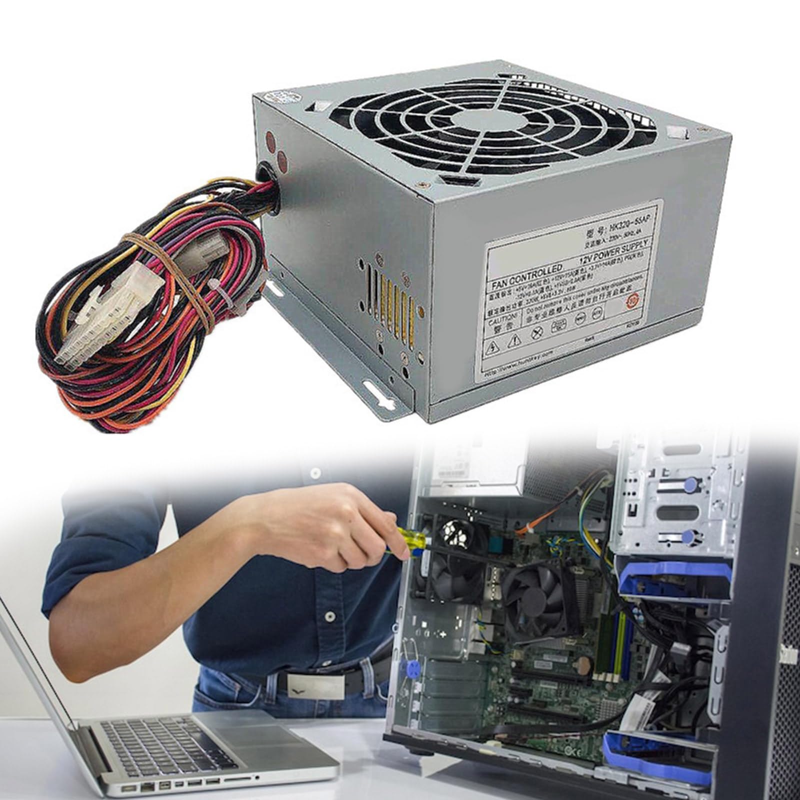 Basso Rumore 160W-350W Modulo di Alimentazione Per PC Ottimizzato Per Stabilità E Alimentazione Efficiente Unità di Alimentazione Efficiente Energetica