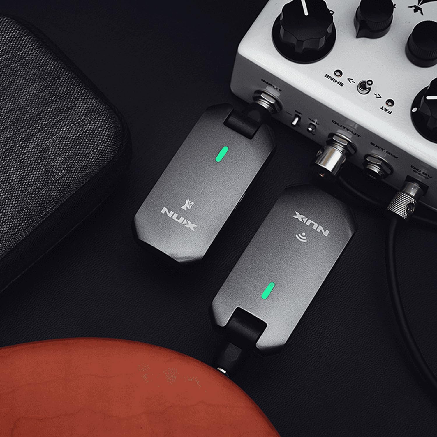 NUX C-5RC Wireless System 5.8GHz per chitarra + manovella keepdrum