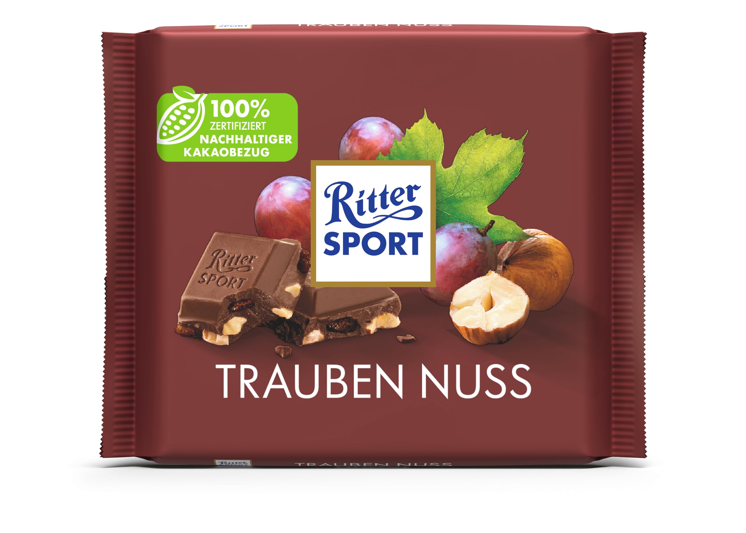 Czekolada Ritter Sport Trauben Nuss 100g x 12 sztuk