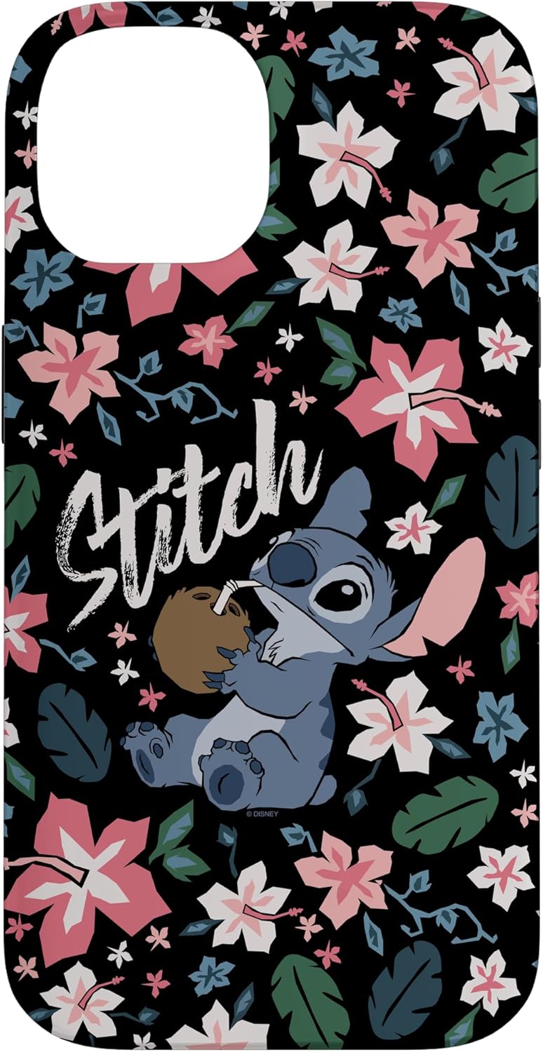 Disney Lilo & Stitch Tropical Floral Stitch Case for iPhone 12/12 Pro
