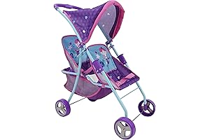 509 Crew Mermaid Twin Doll Stroller for Dolls