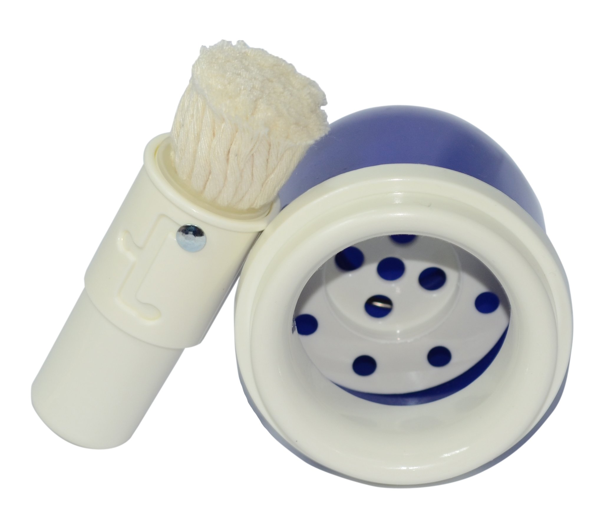 Excelity®Cooking BBQ Grill Teppanyaki Oil Brush With Oil Container (Blue)