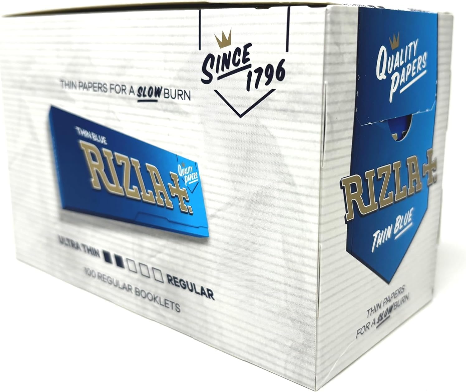 Rizla Blue Regular Cigarette Rolling Papers - 10 Packets