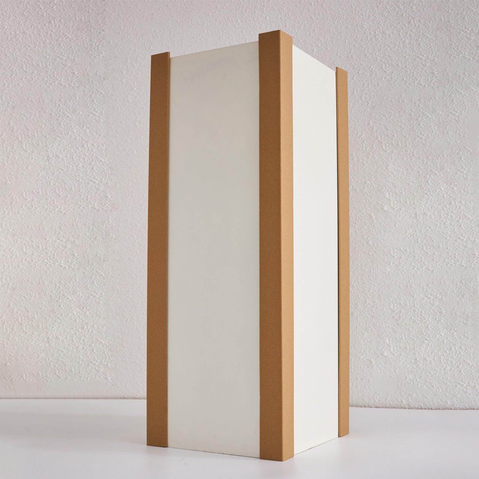 protector esquinas bebe papel 100 protectores de bordes de cartón resistentes de 4 cm x 4 cm x 10/40/50/90/120 cm, tiras protectoras de esquinas de paletas reforzadas para mover cajas de envío, daños
