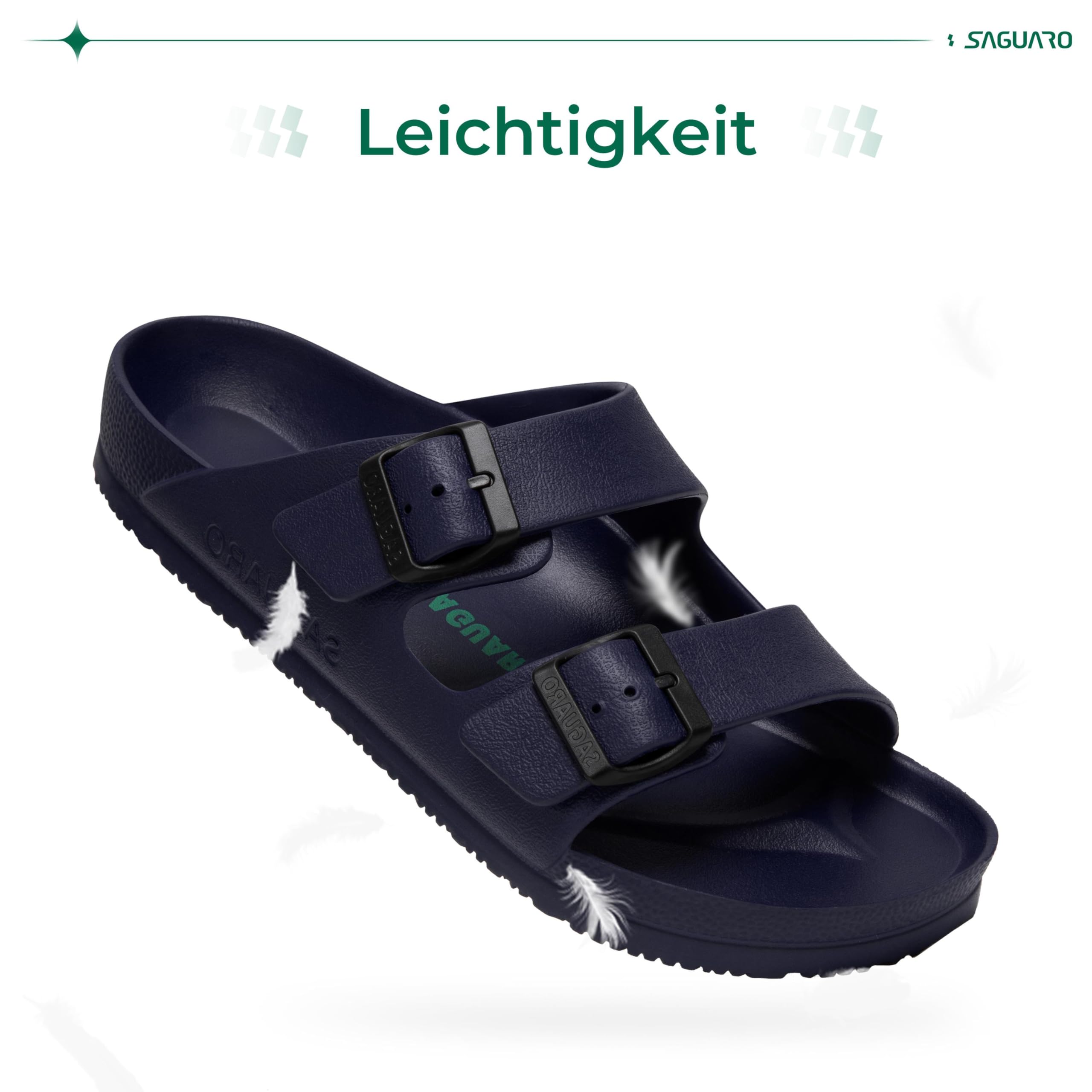 SAGUARO Pantofole Unisex Antiscivolo Uomo Donna Spiaggia da Ciabatte Slip-on Scarpe da Bagno Leggere Casuale Sandali