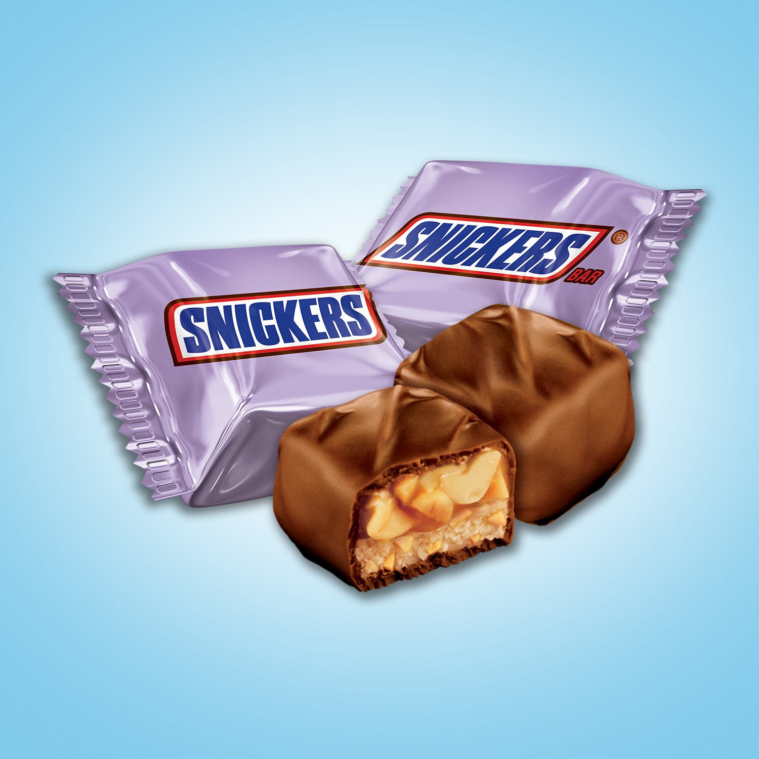 SNICKERS Easter Minis Size Chocolate Candy Bars 11.5-Ounce Bag (Pack of 4)