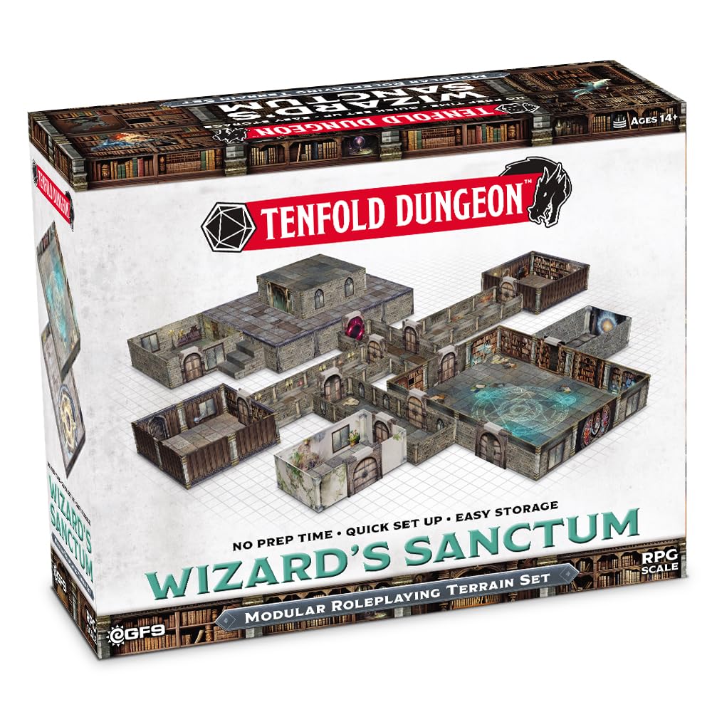 Gale Force Nine - Tenfold Dungeon - Wizard's Sanctum