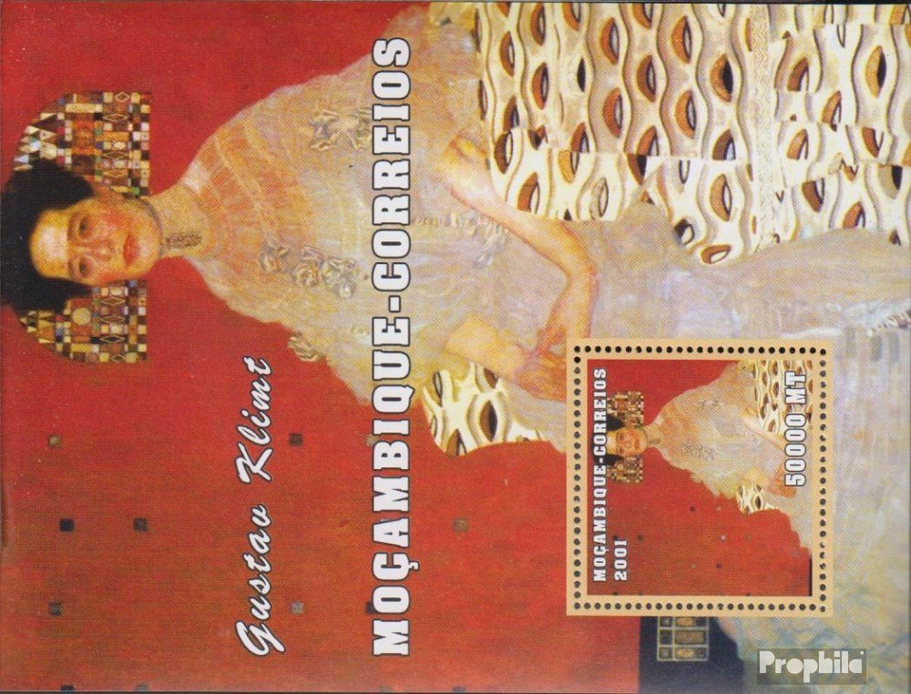 Mosambik block99 2001 Art (Timbres pour collectionneurs) Peinture