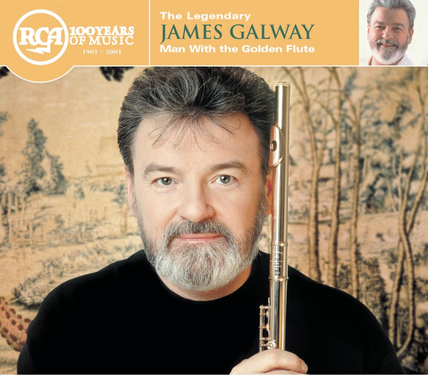 Man With The Golden [Audio CD] Galway, James