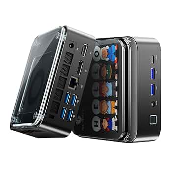 chatreey ミニPC Ryzen7 7735HS 16GB/1TB Amazon.com: chatreey Mini PC AMD Ryzen 7 7735HS 16GB DDR5