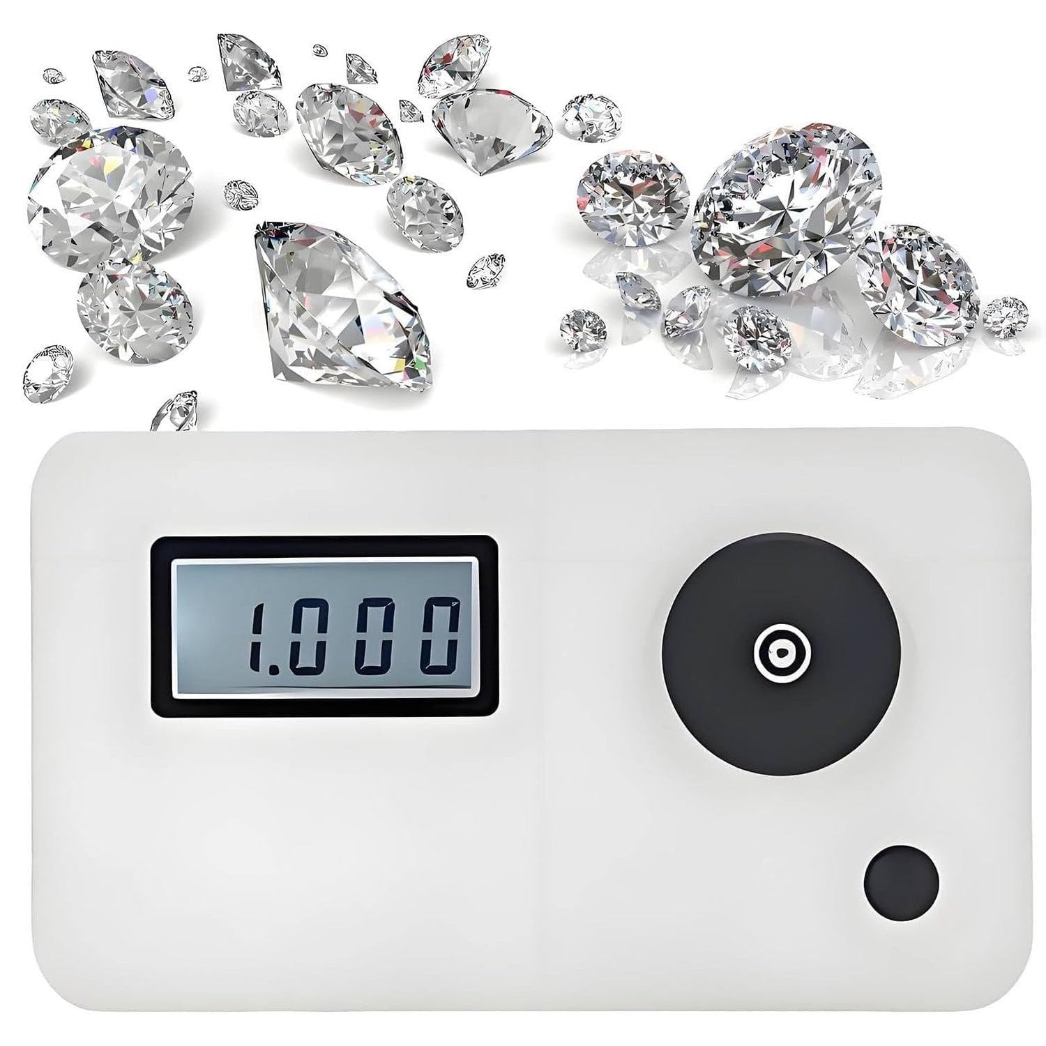 ROEFETY Digital Gemstone Refractometer, Jewelry Authenticity Tester