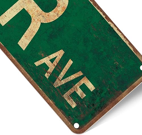 Miniatura 5 de Saraheve Letrero de hojalata vintage rústico retro de 4 x 16 pulgadas