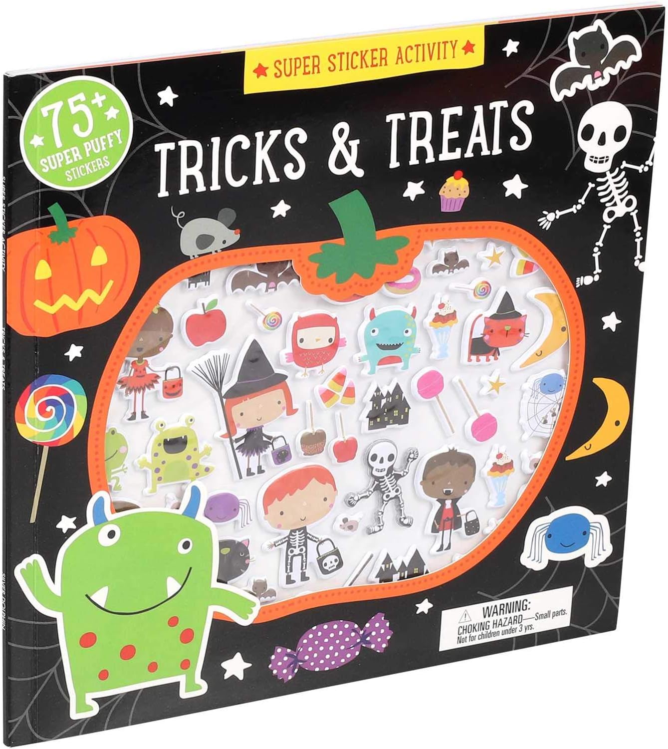 Super Sticker Activity: Tricks and Treats Paperback โ Sticker Book, August 30, 2016